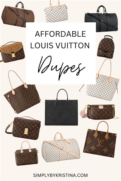 lv amazon dupe|louis vuitton dupe alternatives.